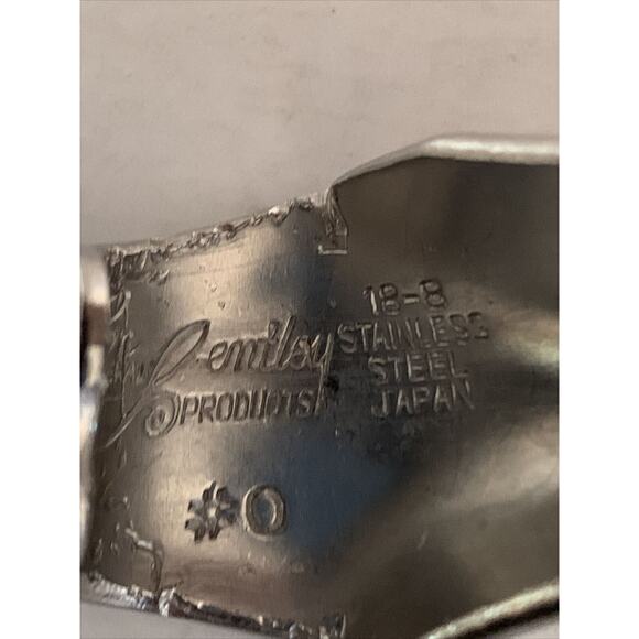 Vintage General Lion Bentley Stainless Steel Ice Scoop Japan 8"L - Picture 6 of 8